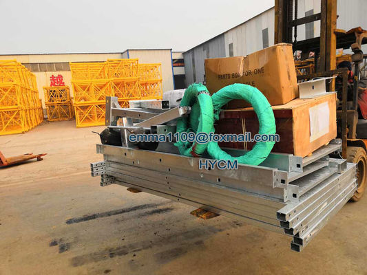 ZLP staal aluminium opgehangen werkplatforms 250 kg 500 kg 630 kg 800 kg Cap 3 fase 220/380V