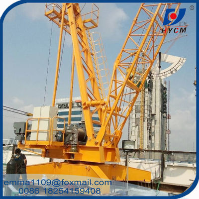 3 ton Mini Luffing Derrick Crane 15m Luffing Jib voor 150m hoge gebouwen