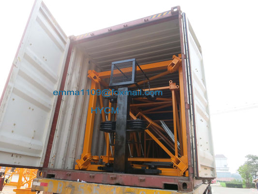 5 ton QTZ63 Hammerhead toren kraan bouwkraan toren telescopisch
