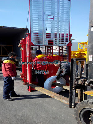Mensen en materialen Gebouwbouwbouwhef 4t 0-36m/min Snelheid VFD-controle