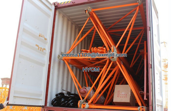 Citat van QTZ80 Externe klimtoren kraan 8t Max.Load For High Building