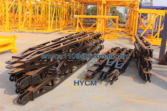Qtz100 60m hamer-head toren kraan voor 150m gebouw bouw