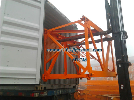 Kleine torencranes qtz40 Gebouwbouwmachines 48m Boom Arm