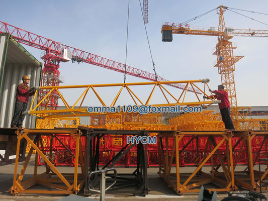 Topkit Soorten torenkranen qtz63 Kren 5 ton Chinese grúa torre
