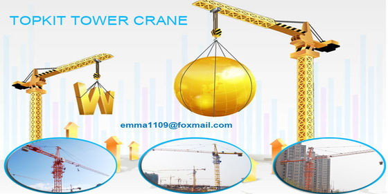 3 Fase Power Tower Kraan Hamer-head Tower Kren qtz63 ((5013) Modellen