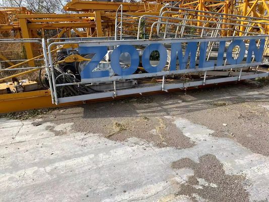 Zoomlion 6012 Gebruikte torenkraan met 2.8m blokmast sectie en 6T maximale belasting