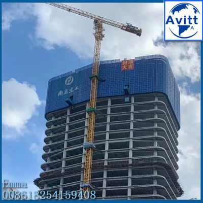 4t QTZ50(PT5010) Vlakke torenkraan voor vastgoedbouw