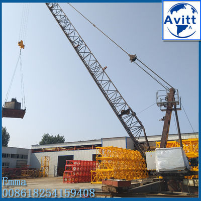 QD100 Constructie Derrick Crane 10 Tons Capaciteit Met Inverter / VFD Control