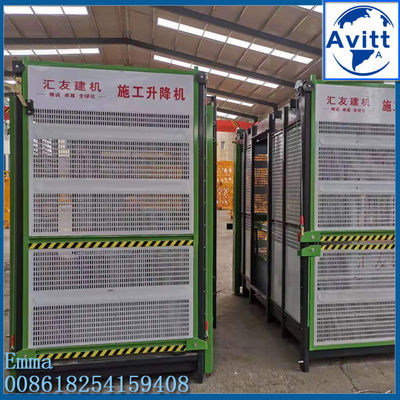 Hoogbouw SC200 2000kg Bouwmateriaal Lifting Hoist Aingle Lift Cage